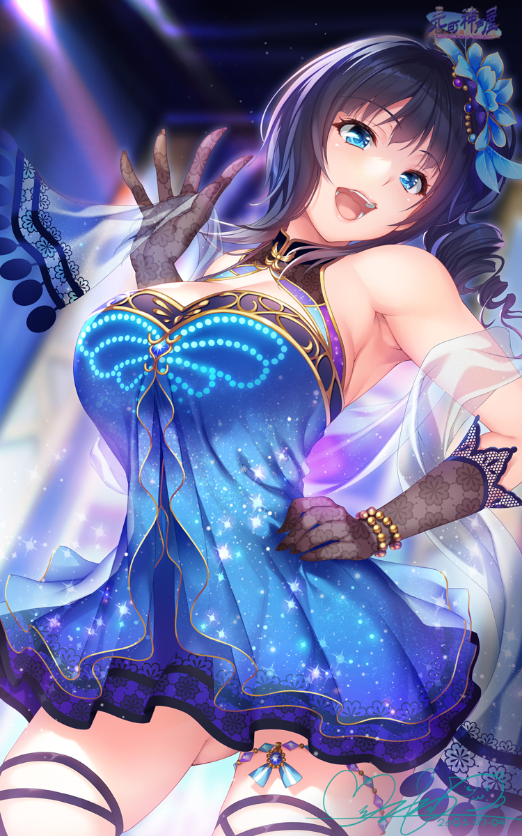 asaka karin (love live! and 1 more) drawn by hozumi_kaoru