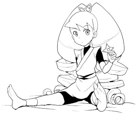 luna platz (mega man and 1 more) drawn by heriyama