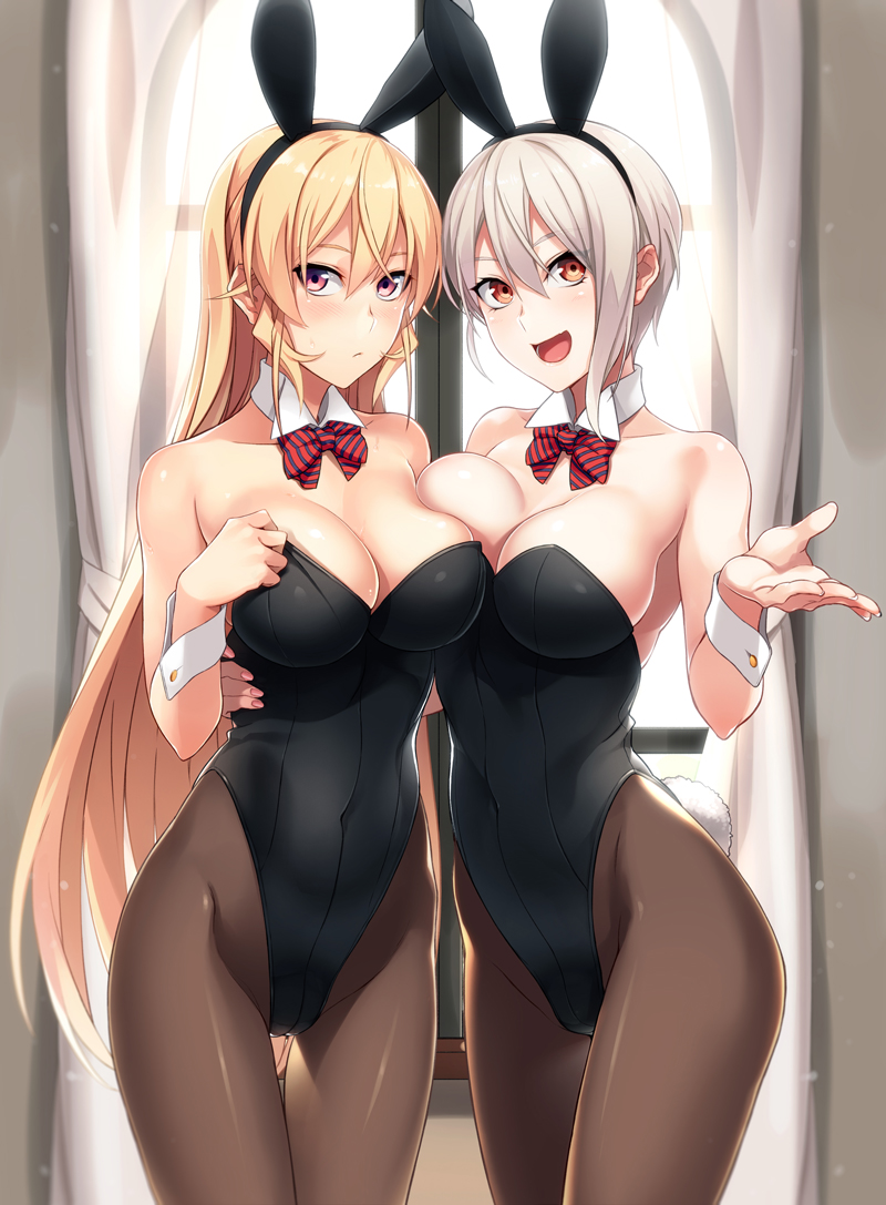 nakiri erina and nakiri alice (shokugeki no souma) drawn by prime_(prime_tw)