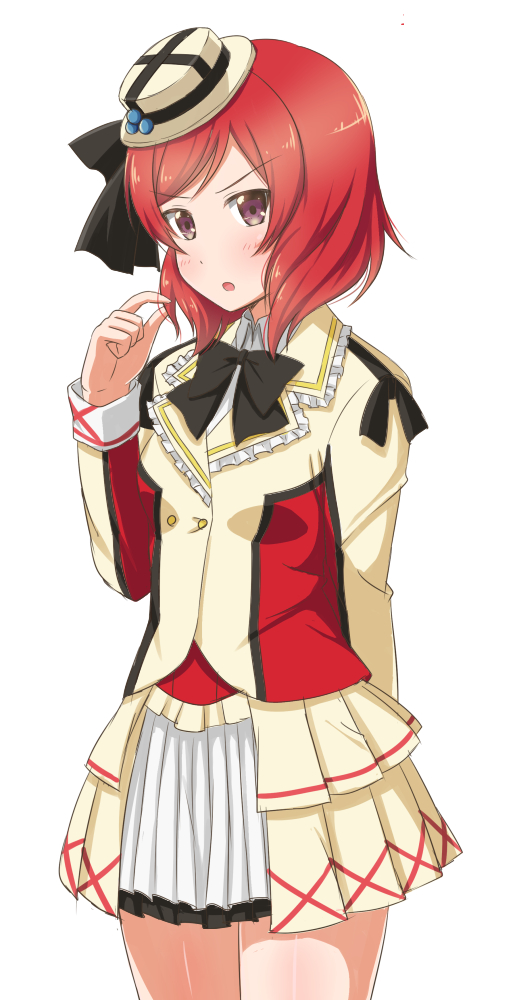 nishikino maki (love live! and 1 more) drawn by udan