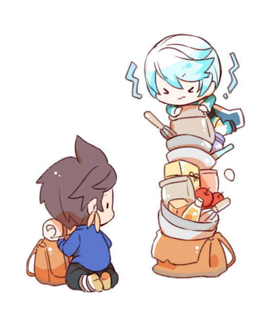 sorey and mikleo (tales of and 1 more) drawn by ak_(kadokawa)
