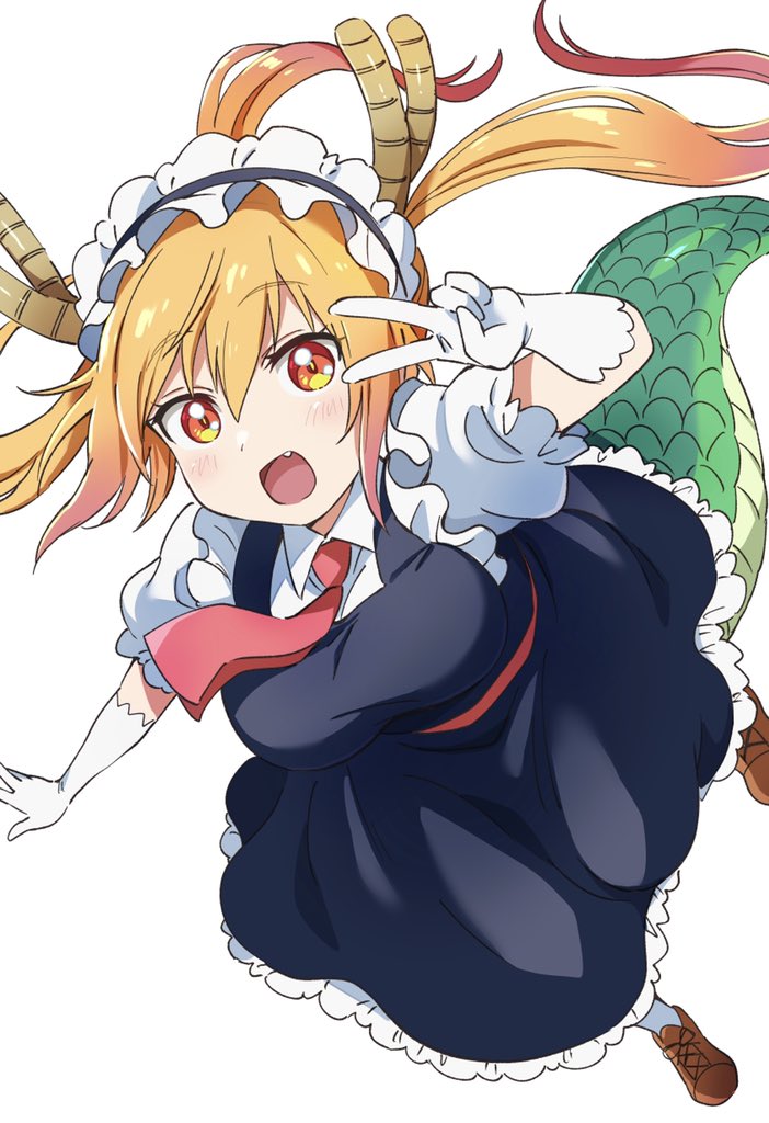 tohru (kobayashi-san chi no maidragon) drawn by sharumon