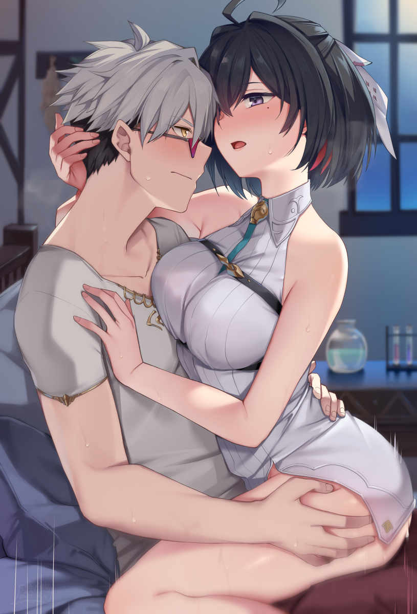 yumia liessfeldt and rutger arendt (atelier and 1 more) drawn by tsuki_tokage