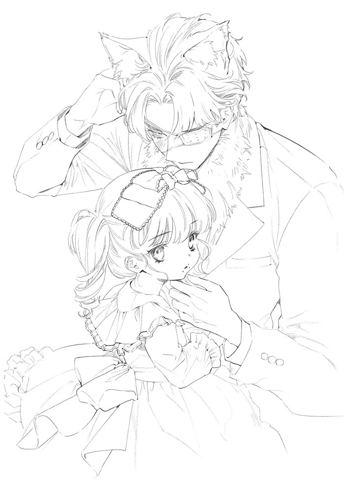 marina and daan (fear & hunger and 1 more) drawn by das_elend