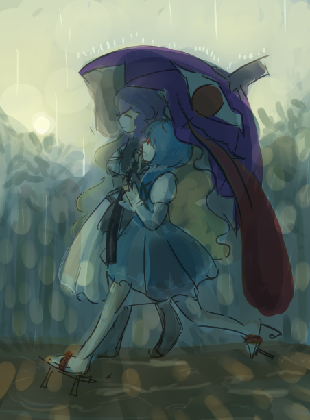 tatara kogasa and hijiri byakuren (touhou) drawn by stalkeralker