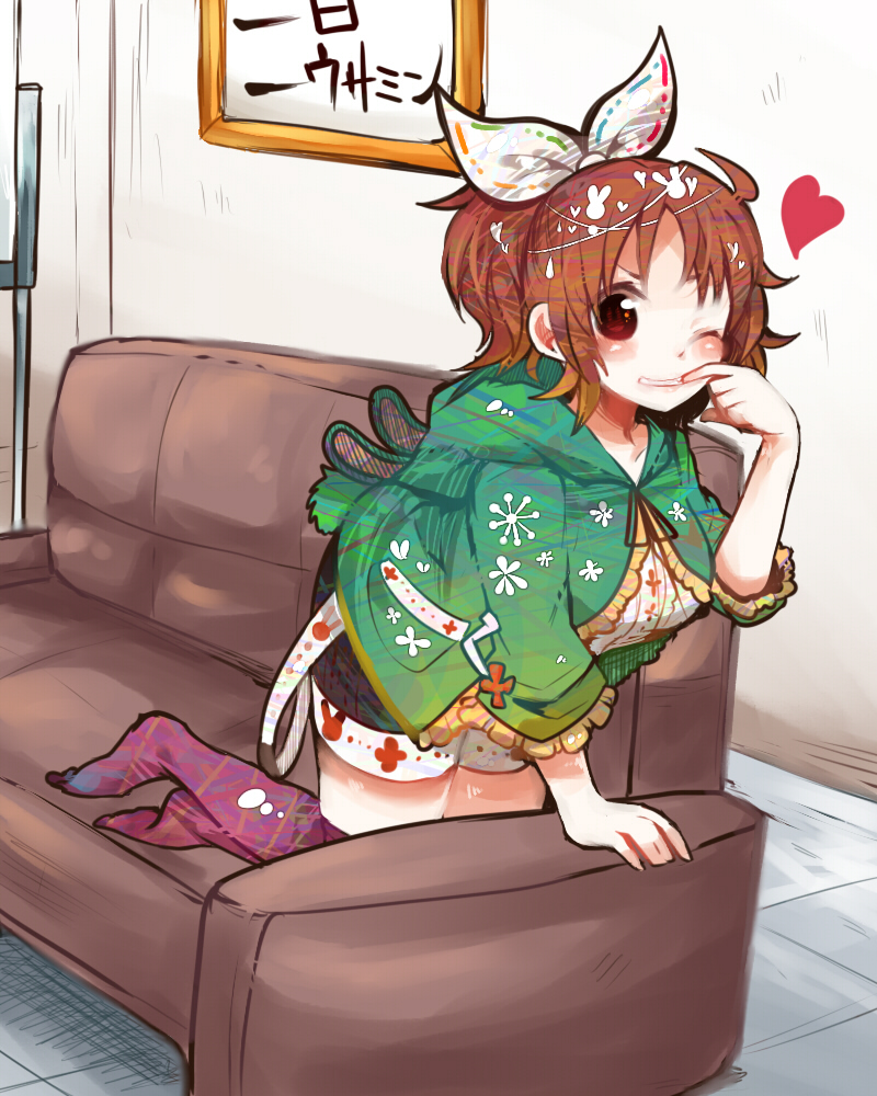 abe nana (idolmaster and 1 more) drawn by itomugi-kun