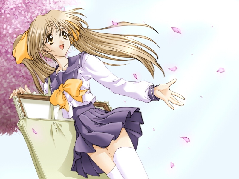 ibuki minamo (memories off and 1 more) drawn by sasaki_mutsumi