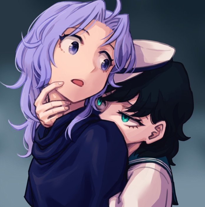 murasa minamitsu and kumoi ichirin (touhou) drawn by meimaru_inuchiyo