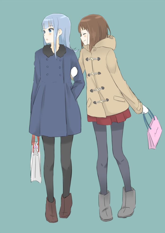 yukikaze and hatsukaze (kantai collection) drawn by hamuzora