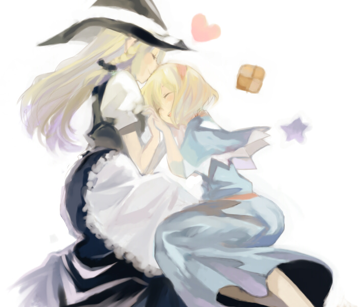 kirisame marisa and alice margatroid (touhou) drawn by ume_(plumblossom)