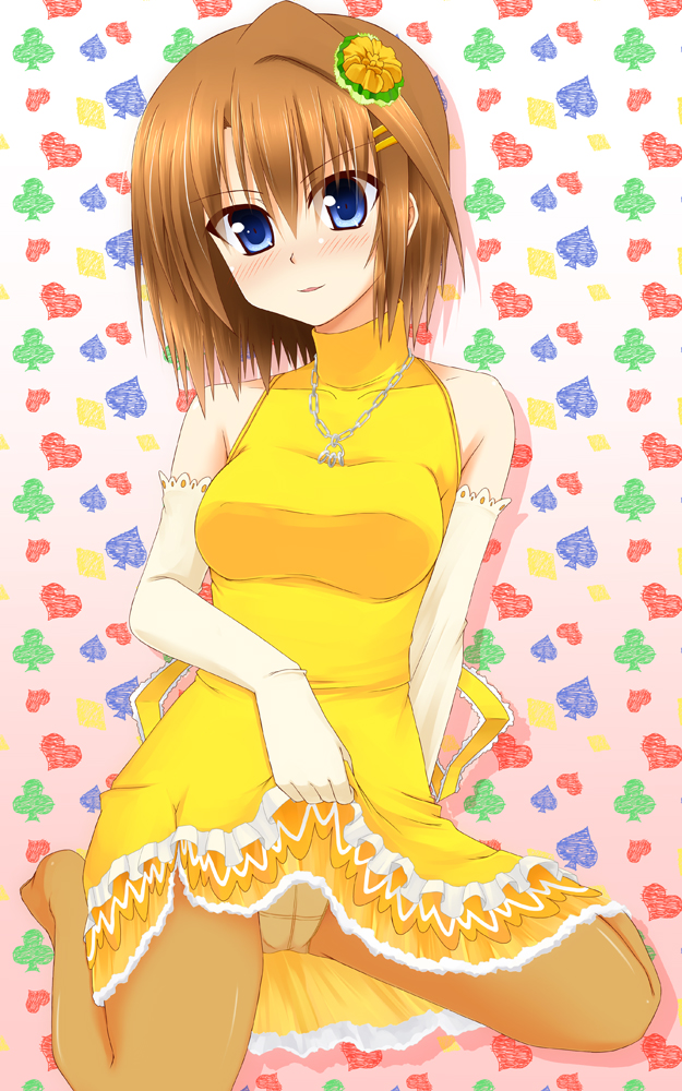 yagami hayate (lyrical nanoha and 1 more) drawn by lask