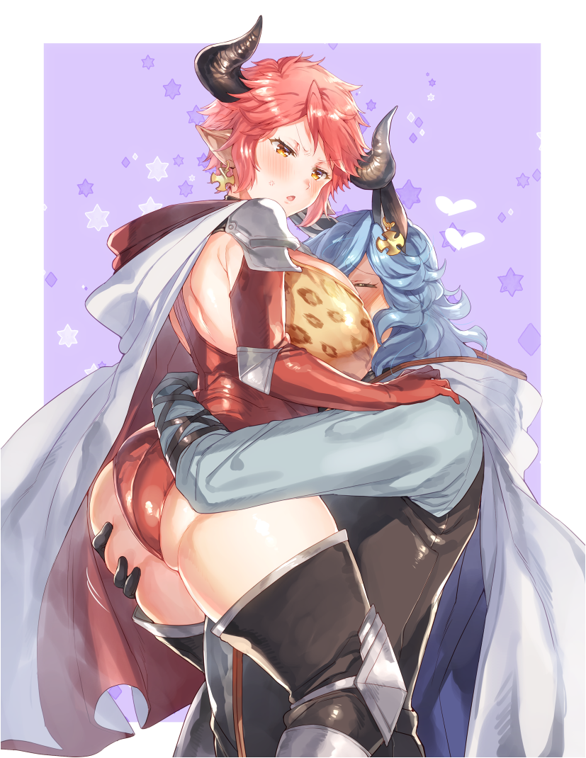 sturm and drang (granblue fantasy) drawn by eno_yukimi