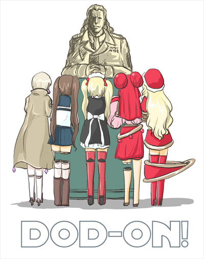a.i, shooty, perfect, colonel longhena, next exy, and 1 more (k-on! and 2 more) drawn by shilfy_yo
