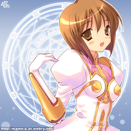 hagiwara yukiho and estellise sidos heurassein (idolmaster and 3 more) drawn by mame-p