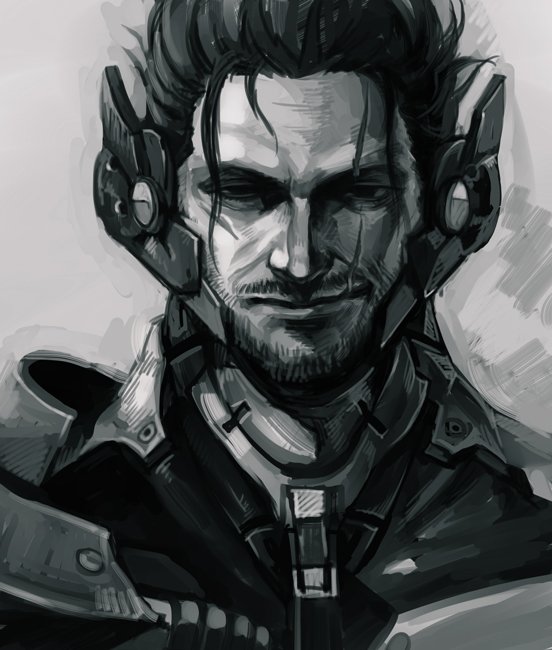 samuel rodrigues (metal gear and 1 more) drawn by hungry_clicker