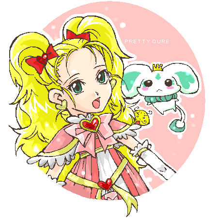 kujou hikari (precure and 2 more) drawn by yama_(chroming)