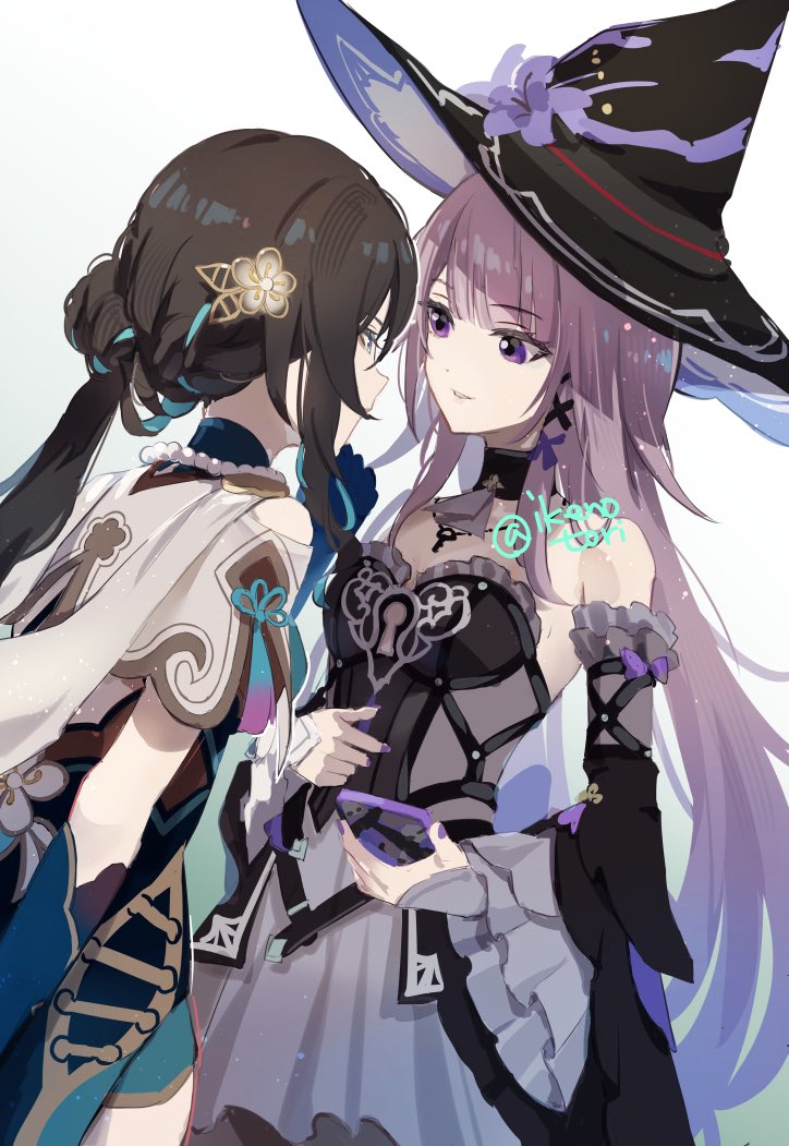 herta, the herta, and ruan mei (honkai and 1 more) drawn by ikenotori