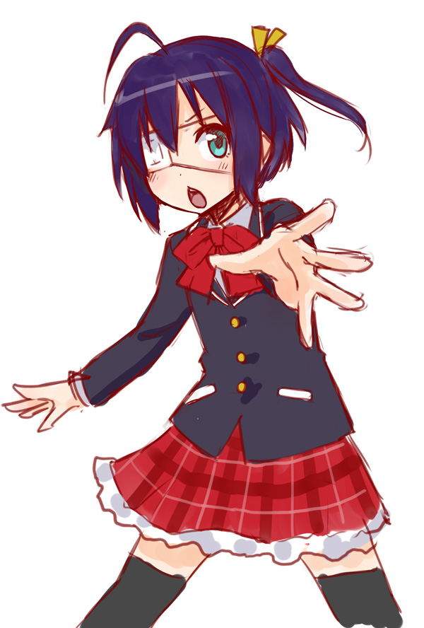 takanashi rikka (chuunibyou demo koi ga shitai!) drawn by ha-ru