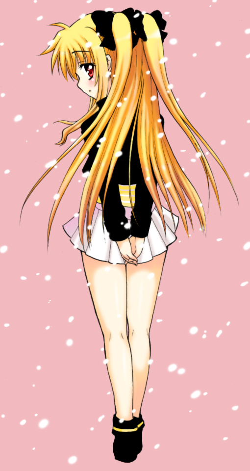 fate testarossa (lyrical nanoha and 2 more) drawn by saki_chisuzu