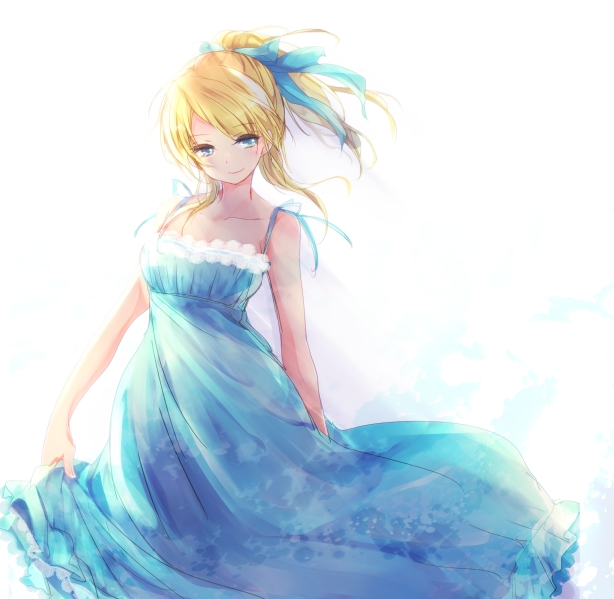 ayase eli (love live! and 1 more) drawn by tae_(aek)