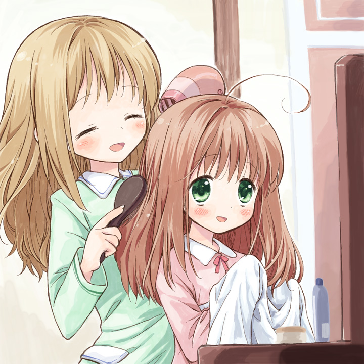 sakura akari and sakura monica (jewelpet and 1 more) drawn by takano_natsuki