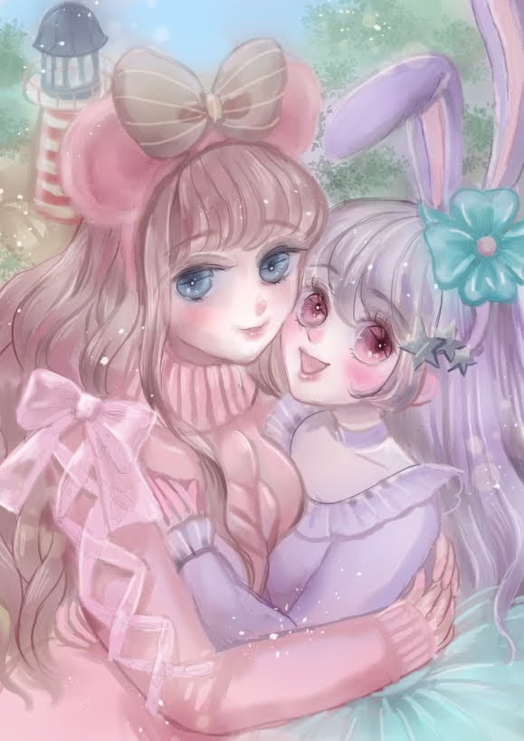 shelliemay and stellalou (duffy and friends) drawn by mukaida_kaoru