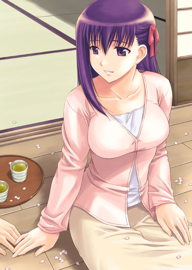 matou sakura (fate and 1 more) drawn by ishigaki_takashi