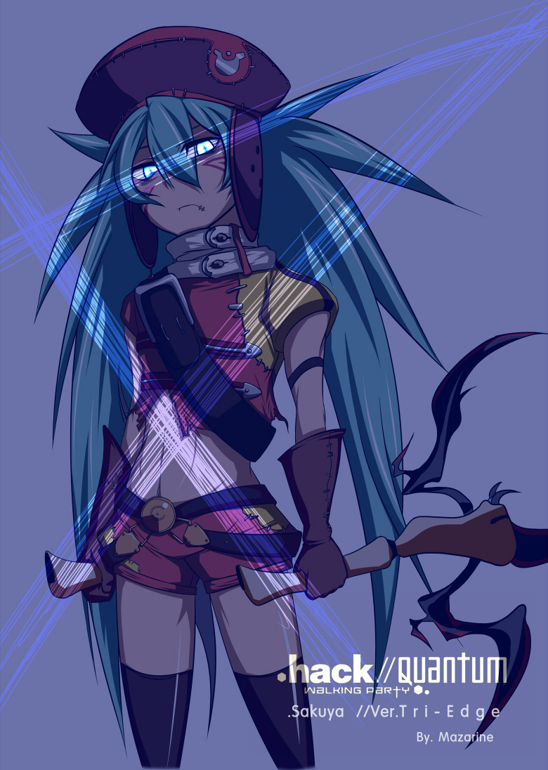 sakuya (.hack// and 1 more) drawn by mazarine