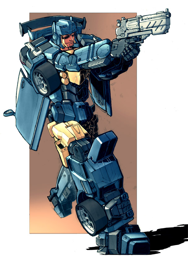 nightbeat (transformers and 1 more) drawn by deviantartblitz-wing