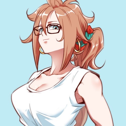 android 21 (dragon ball and 1 more) drawn by kemachiku