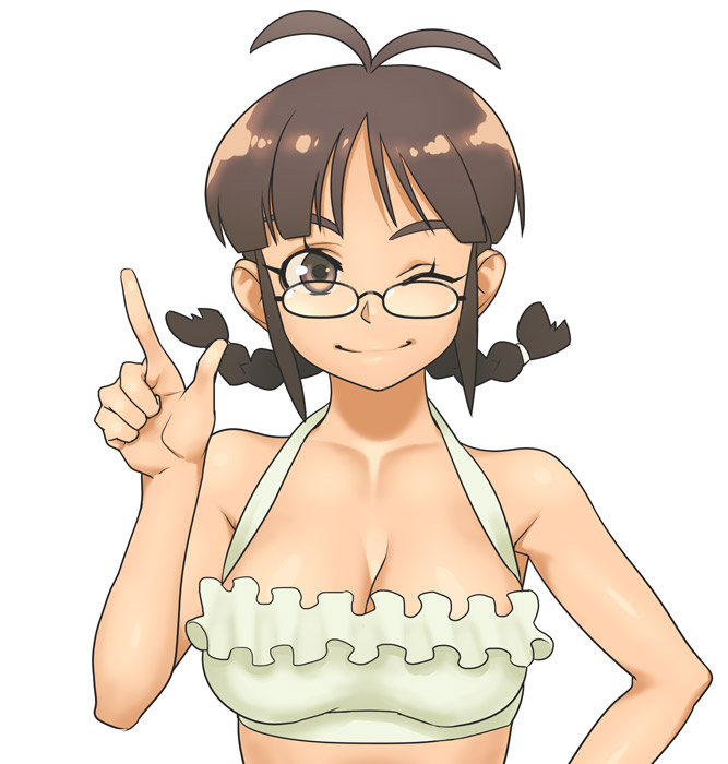 akizuki ritsuko (idolmaster and 1 more) drawn by hamanasu
