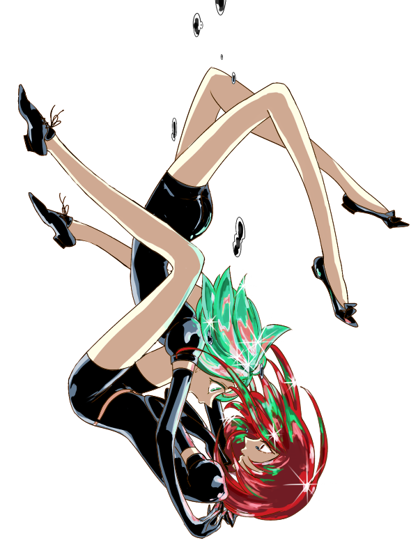 phosphophyllite and cinnabar (houseki no kuni) drawn by arikawa_(dylyvl)