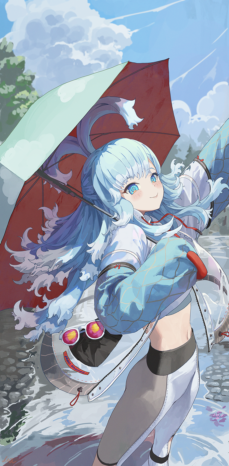 kobo kanaeru (hololive and 1 more) drawn by m.q_(mqkyrie)