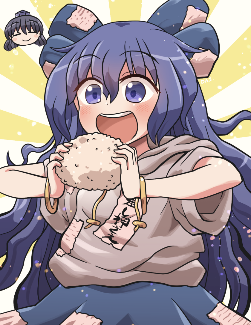 yorigami shion and iizunamaru megumu (touhou) drawn by rokugou_daisuke