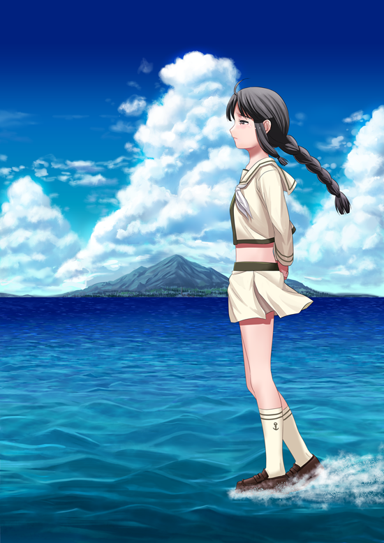 kitakami and kitakami kai ni (kantai collection) drawn by sumeragi_seisuke