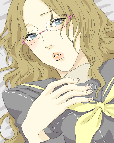 ebihara ai (persona and 1 more) drawn by sumitan