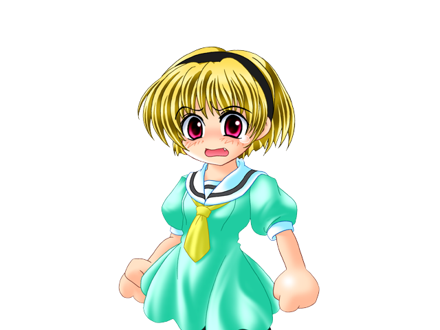 houjou satoko (higurashi no naku koro ni) drawn by ryukishi07