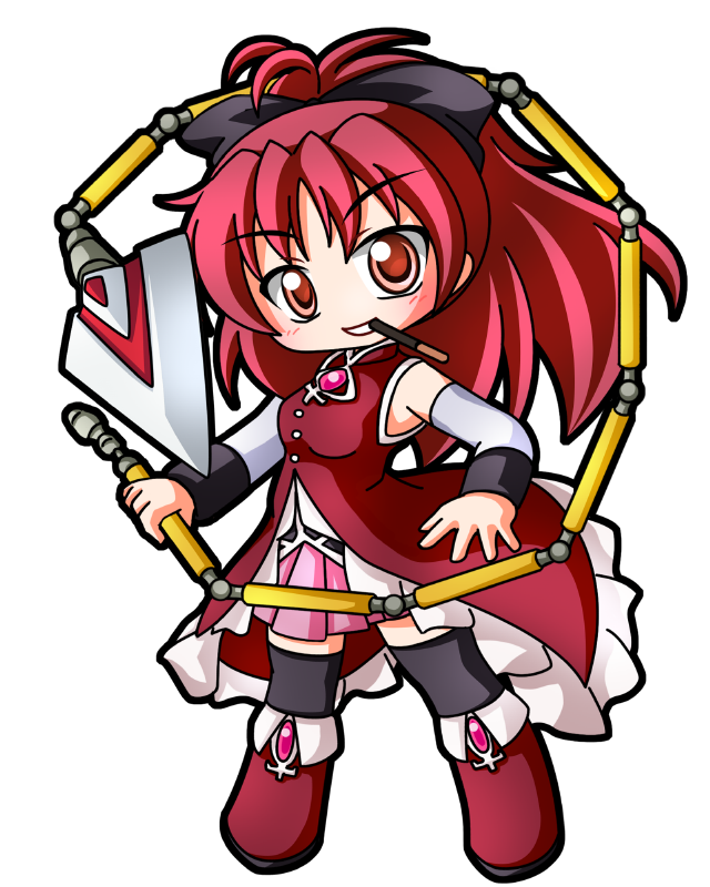 sakura kyoko (mahou shoujo madoka magica) drawn by shinjitsu