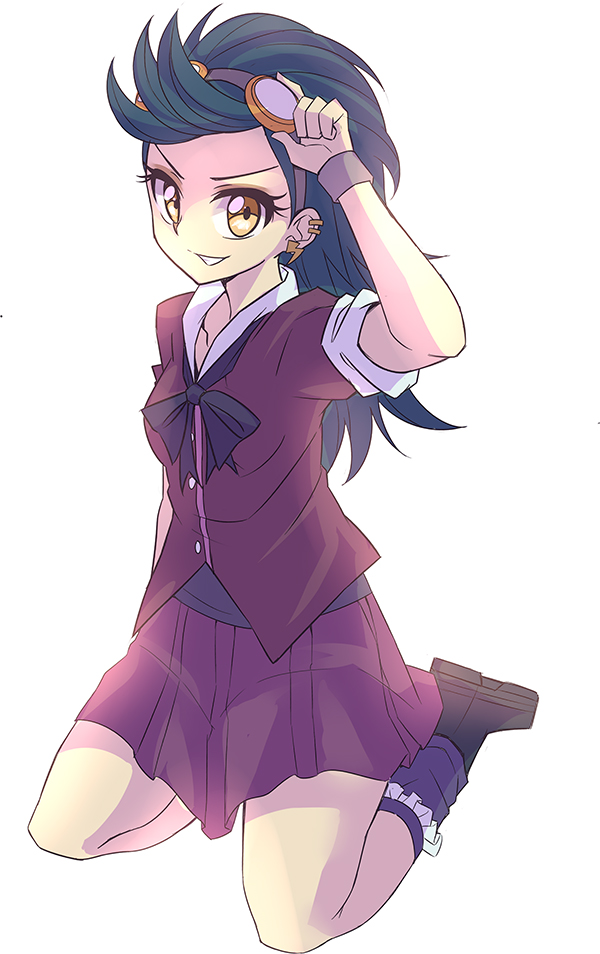 indigo zap (my little pony and 2 more) drawn by caibao_return