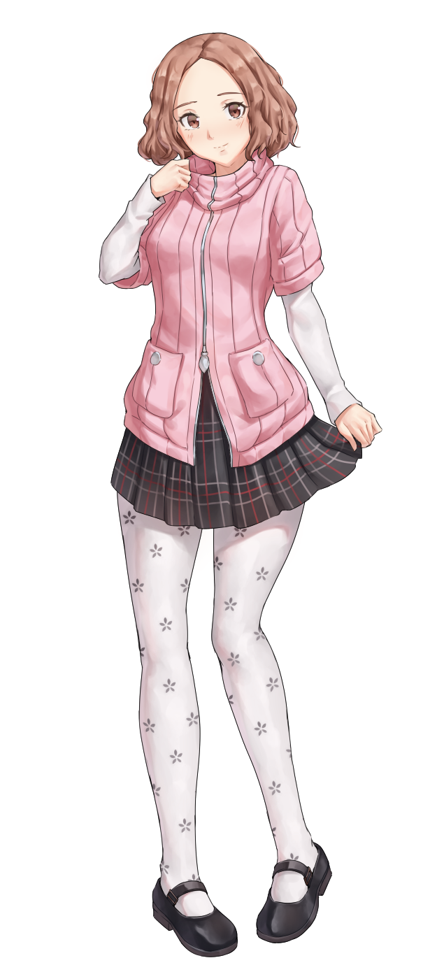 okumura haru (persona and 1 more) drawn by sarhce