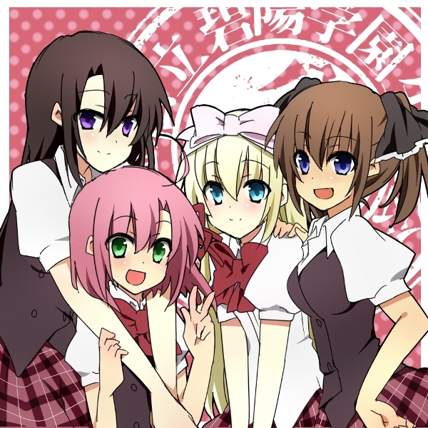 shiina mafuyu, sakurano kurimu, shiina minatsu, and akaba chizuru (seitokai no ichizon) drawn by shacttainw