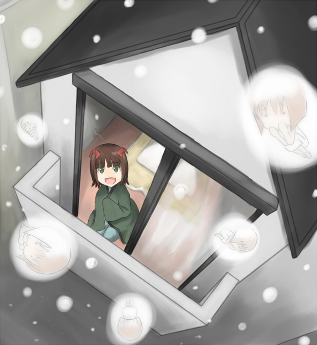 amami haruka and hagiwara yukiho (idolmaster and 1 more) drawn by neri_gozu