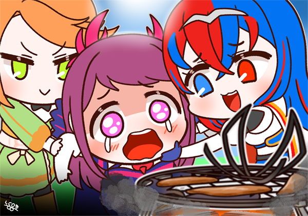 female alear, ivy, and etie (fire emblem and 1 more) drawn by rodong8
