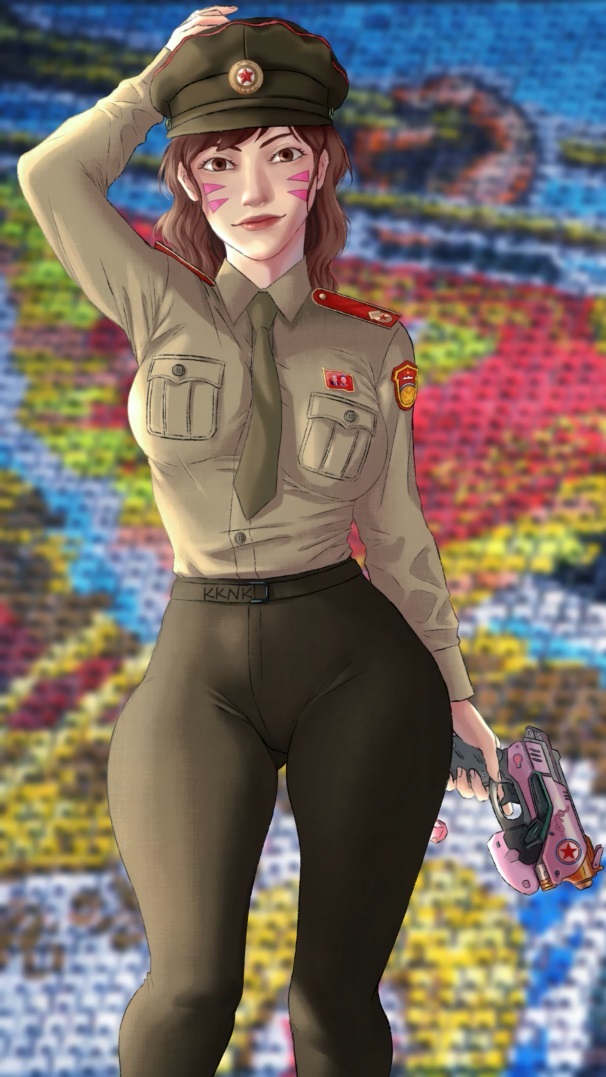 d.va (overwatch) drawn by marjane_kasa