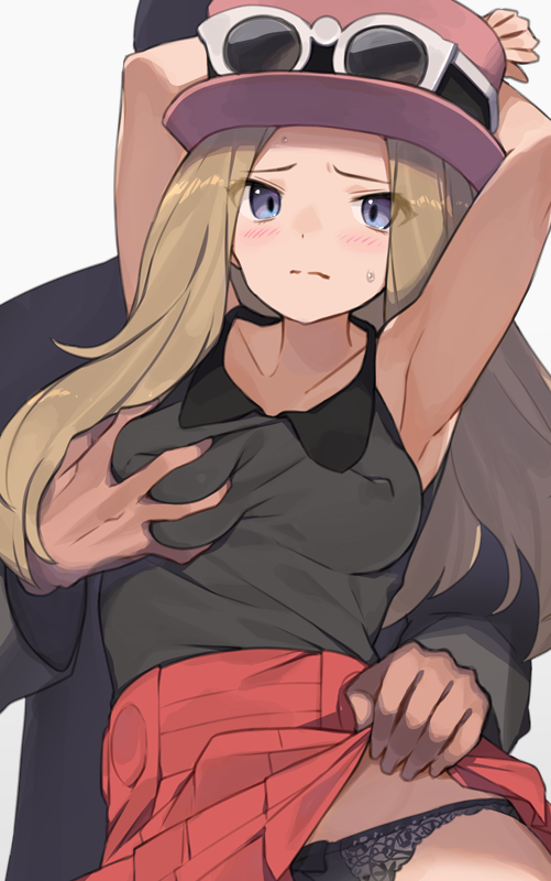 serena (pokemon and 1 more) drawn by spring2013