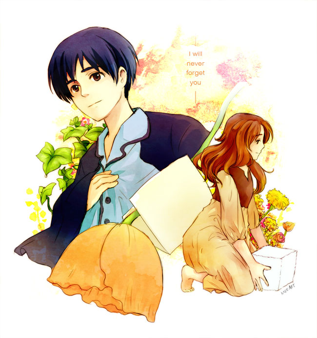 arrietty and shou (karigurashi no arrietty) drawn by kadeart