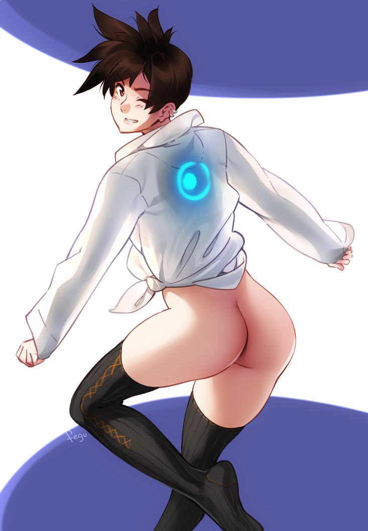 tracer (overwatch and 1 more) drawn by feguimel