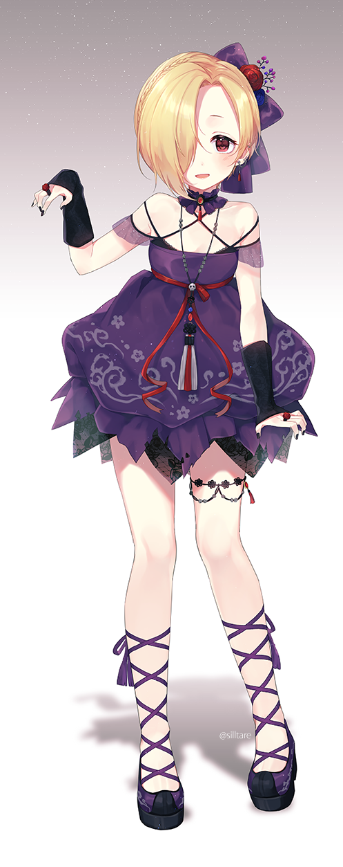 shirasaka koume (idolmaster and 1 more) drawn by silltare