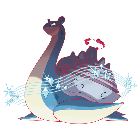 lapras and gigantamax lapras (pokemon and 1 more)