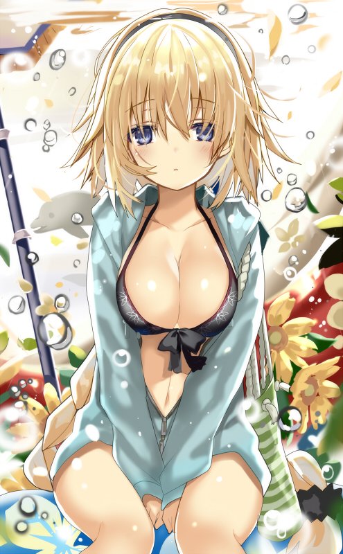 jeanne d'arc (fate and 1 more) drawn by shino_(eefy)